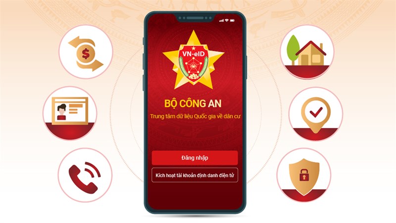 cccd gắn chip định danh mức 2