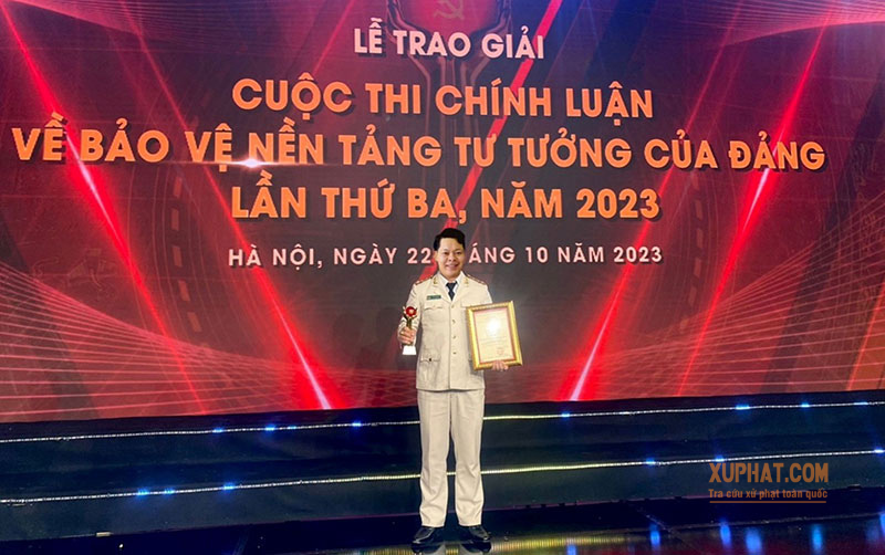 Đại úy, Thạc sỹ Chu Đại Dương.