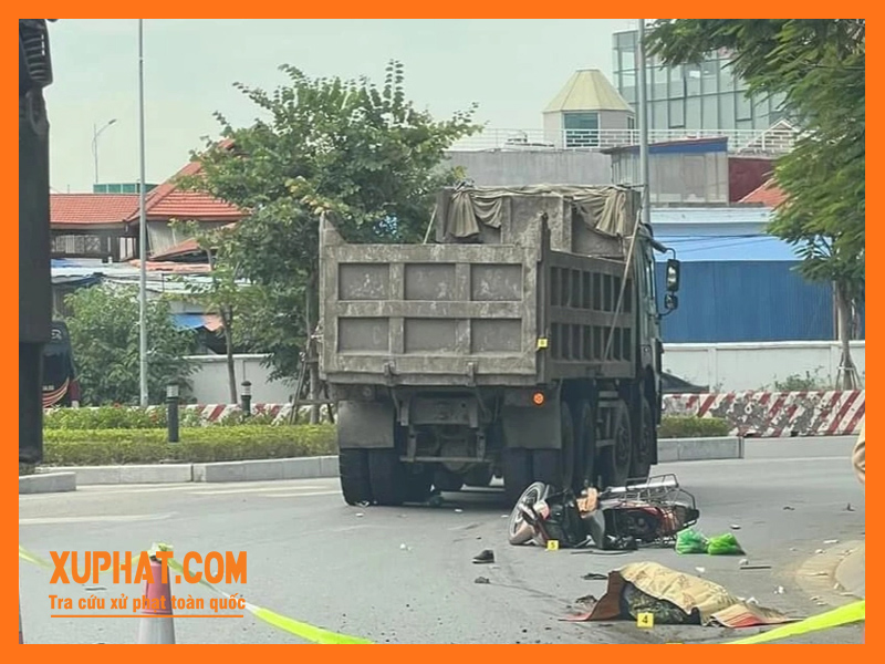 Vụ TNGT đường bộ khiến một người tử vong liên quan tới xe tải trọng lớn trên địa bàn TP Hải Phòng vào ngày 30/10.