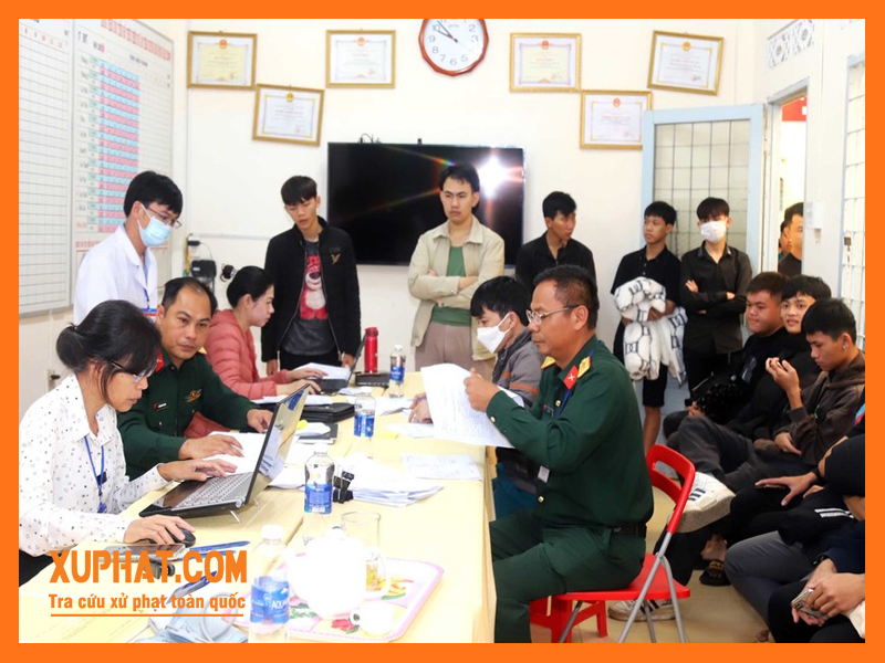 Tổ chức kiểm tra, khám sức khỏe nghĩa vụ quân sự tại TP Bảo Lộc năm 2023