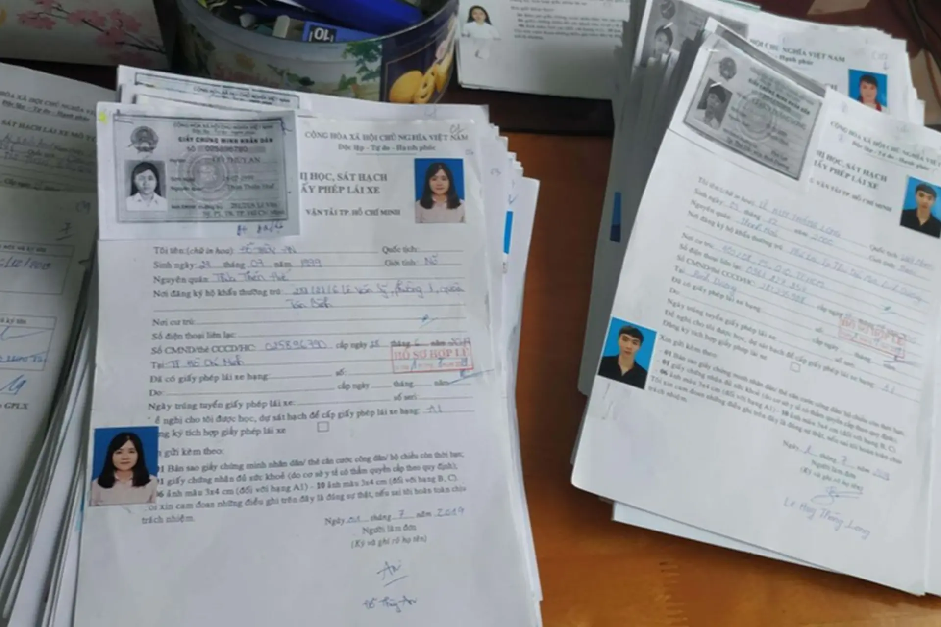 Nộp hồ sơ thi bằng lái xe máy ở đâu 2025? (hình từ Internet)